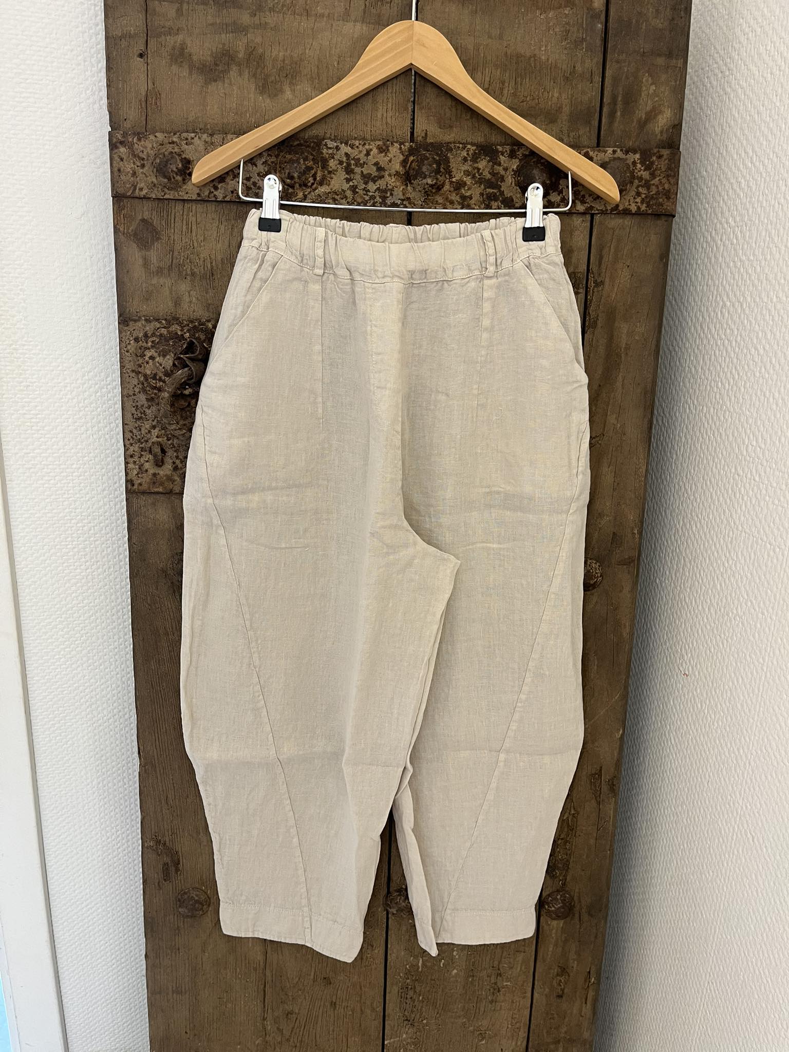 Vera Linen Pants - Off-White