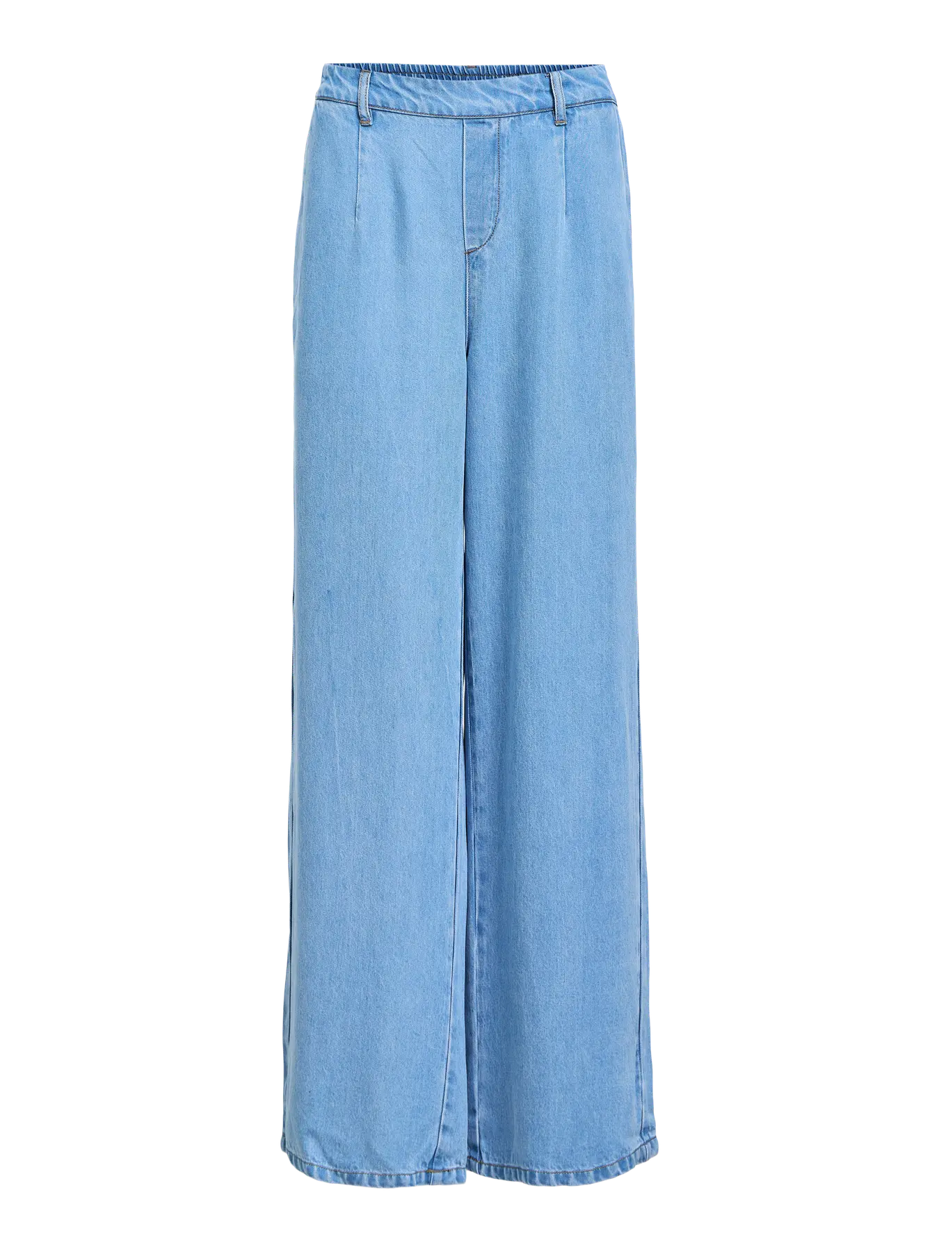 RAM LISA WIDE PANT - Ljusblå Denim