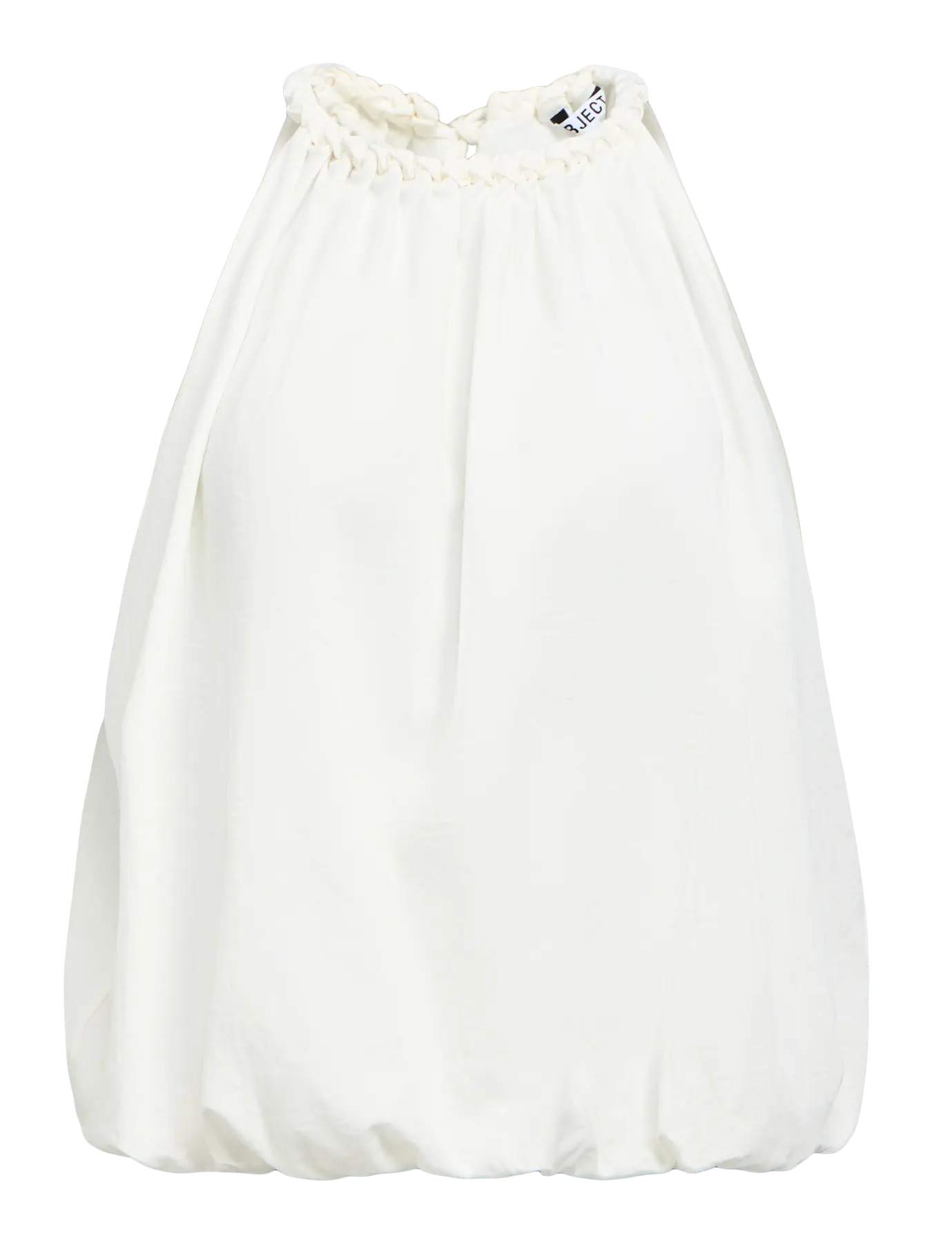 JOLLY S/L TOP - White