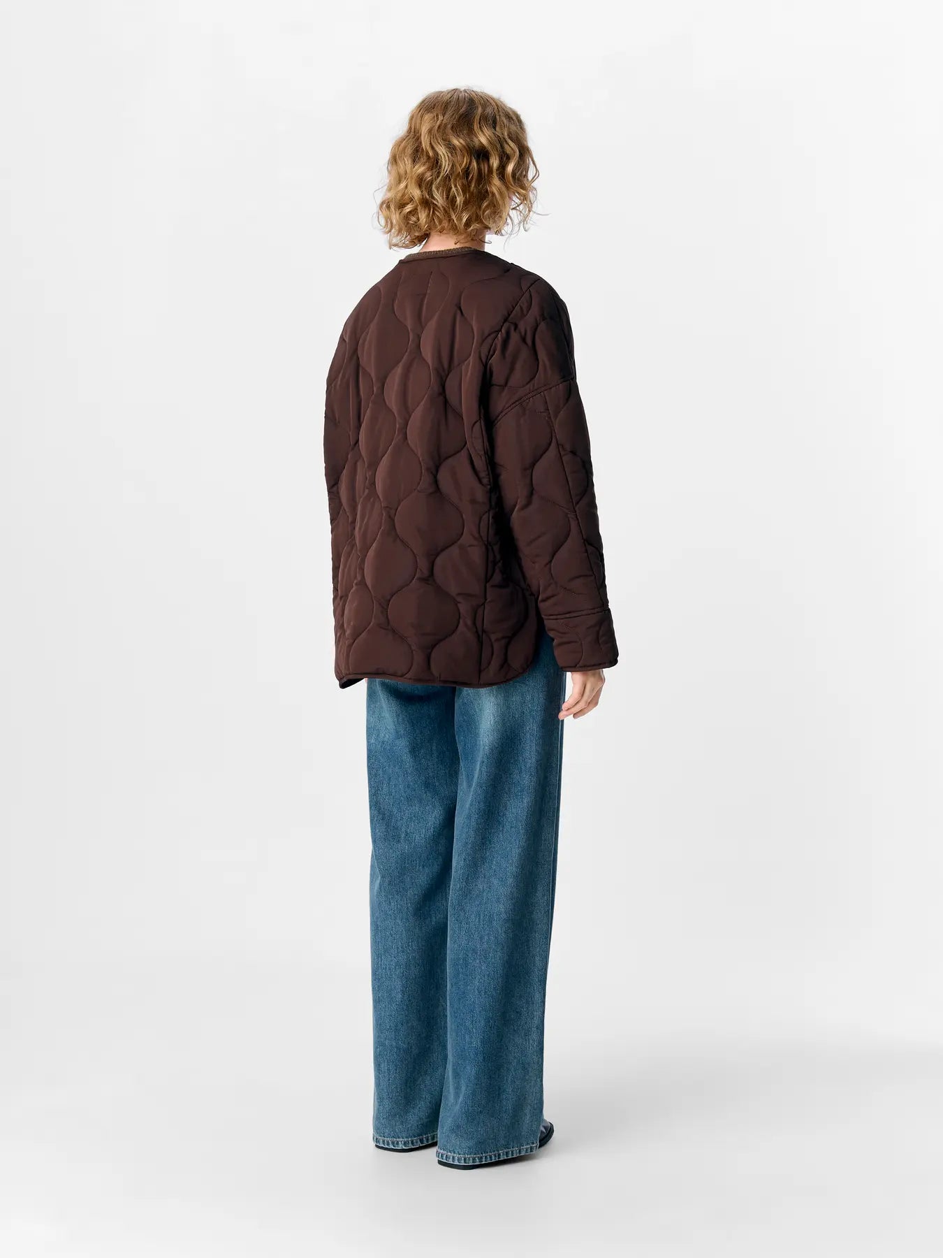 ALLIE QUILTED JACKET - Java