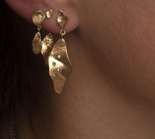 Dinglar ile de lamour örhänge med. stenar