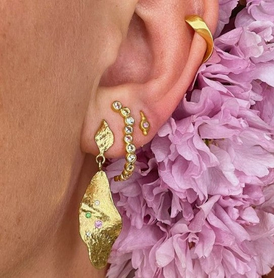 Dinglar ile de lamour örhänge med. stenar