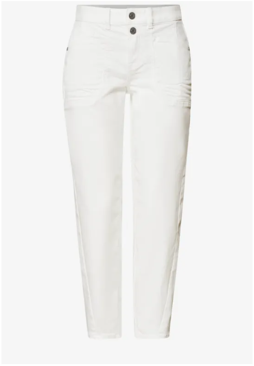 Karlie Barrel High Waist - Äkta ljusblå