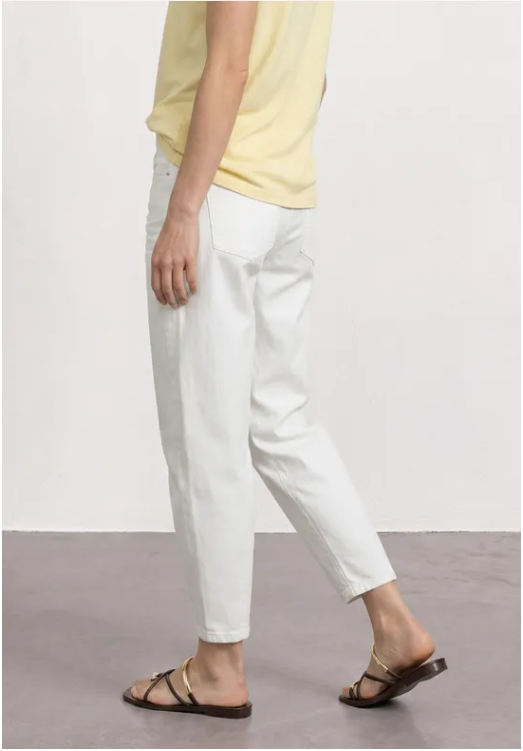 Karlie Barrel High Waist - Äkta ljusblå