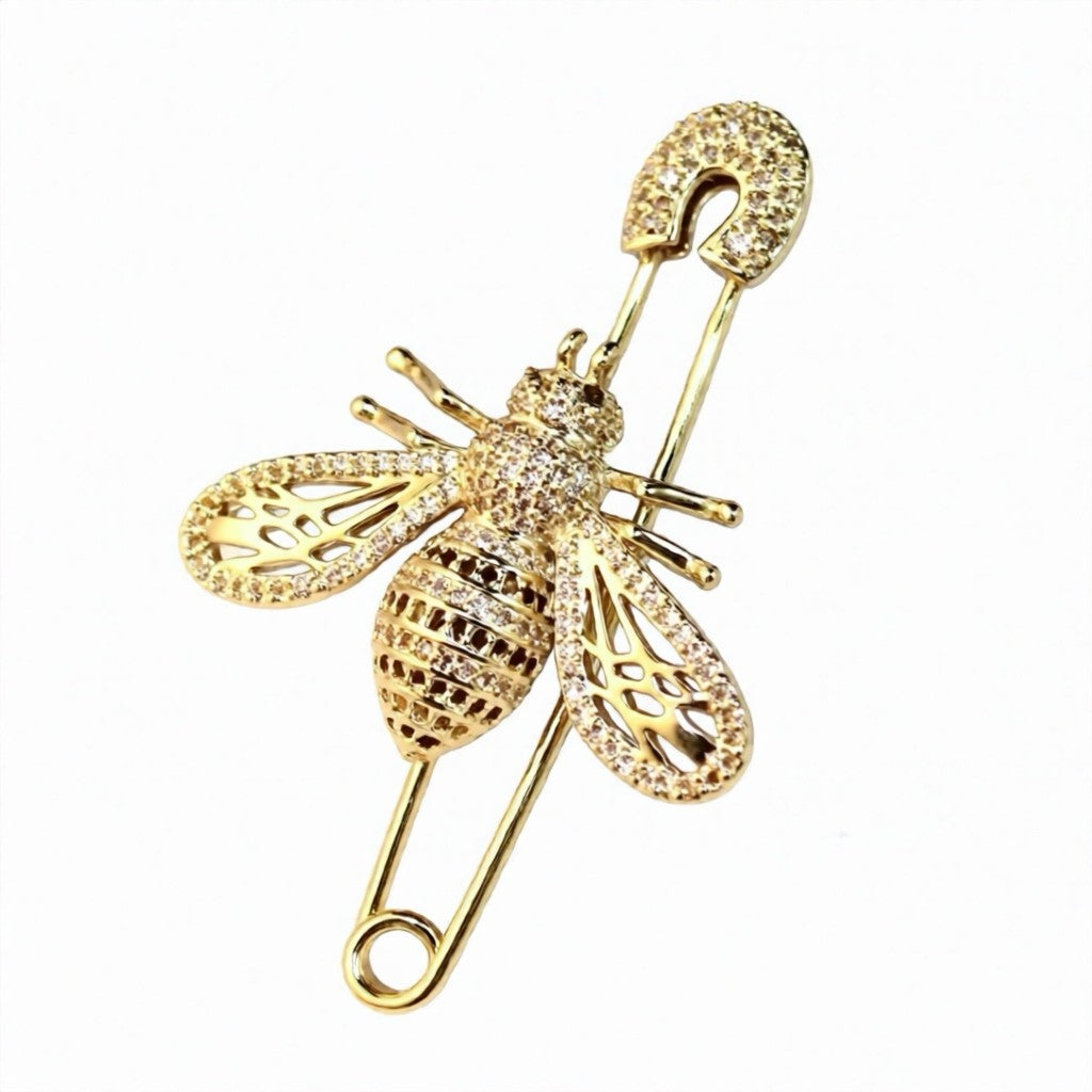 Queen Bee Pin - Gold