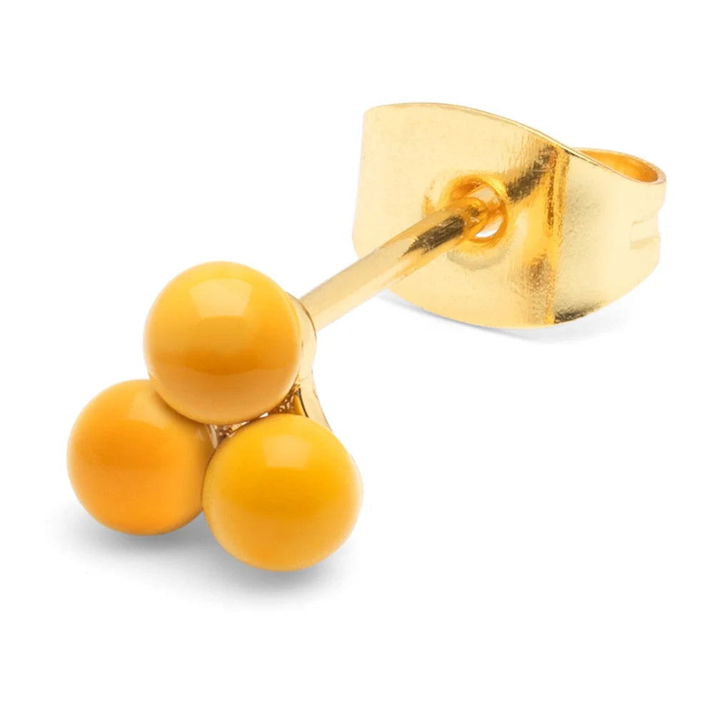 Trio Örhänge - Solros