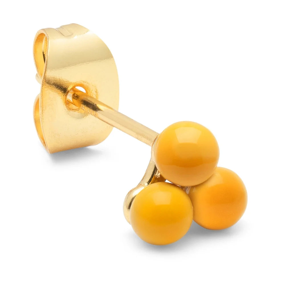 Trio Örhänge - Solros