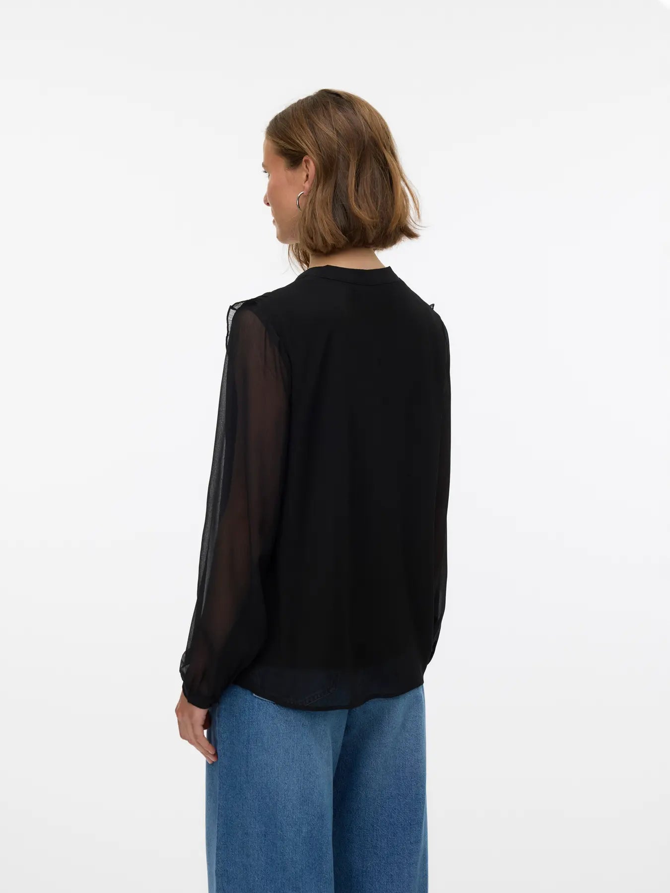 LINEA LS TOPP - Svart