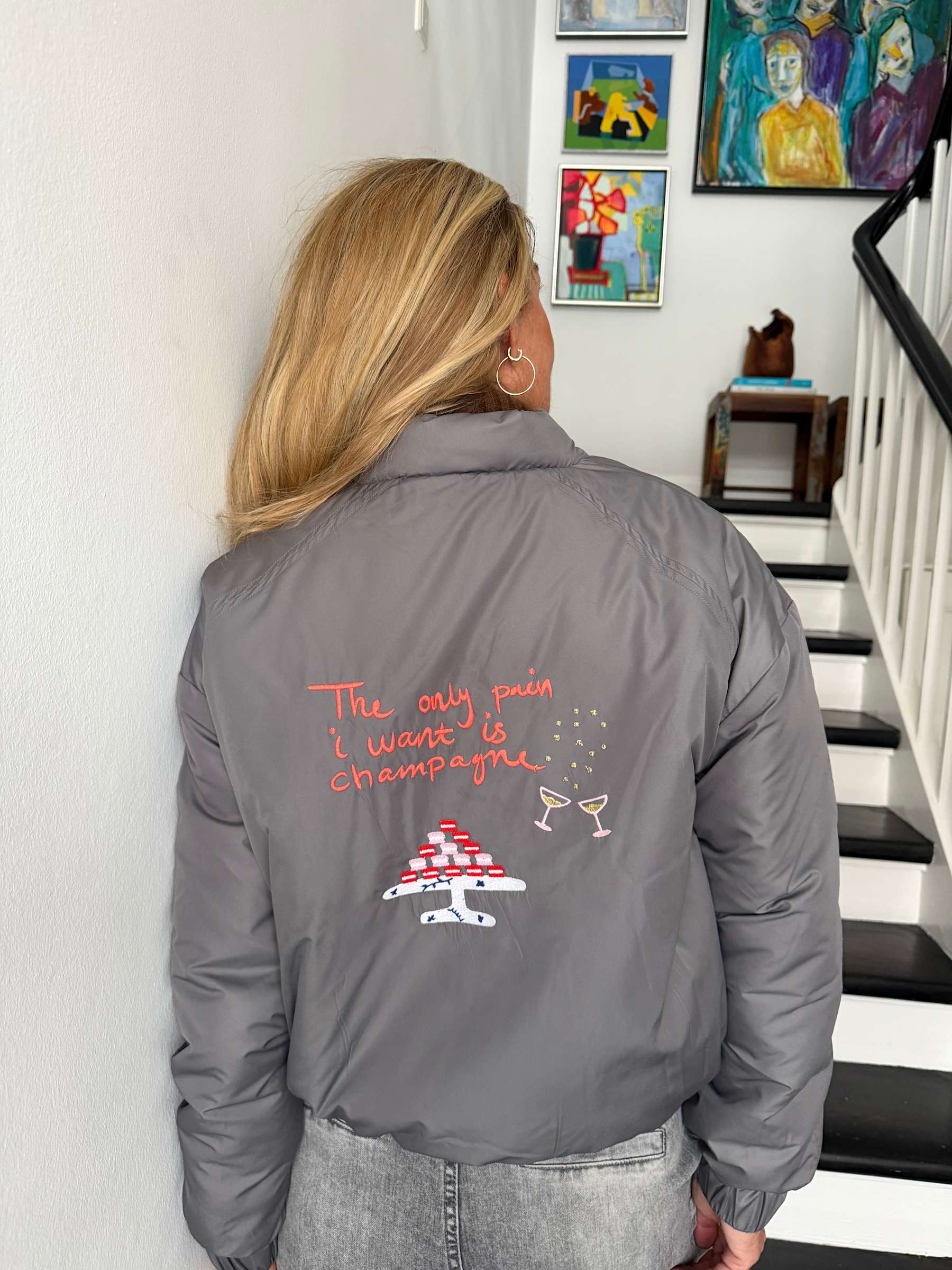 Mi Amore Bomberjacka - Grå