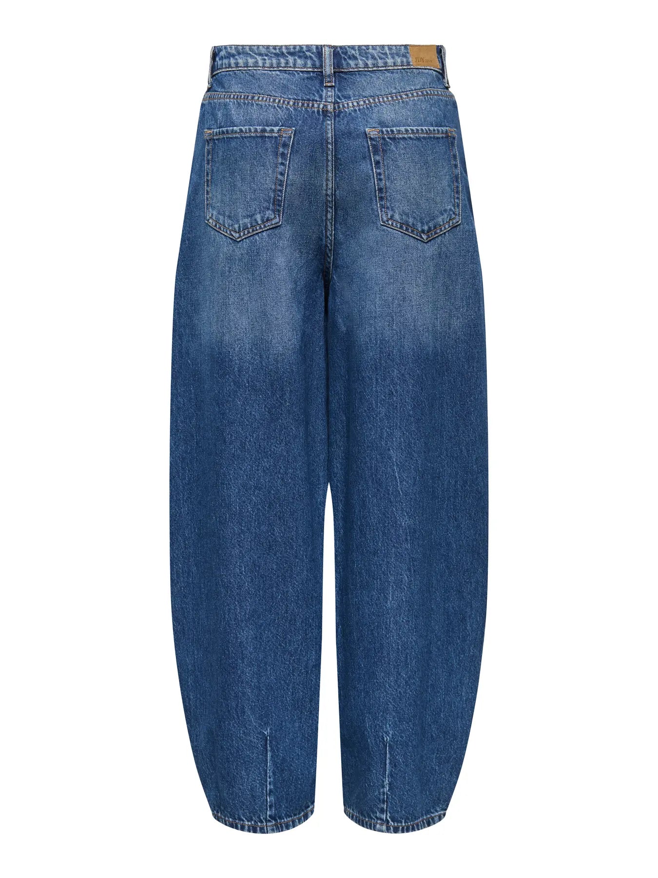 JDYSUSIA MW BARREL - Medium Blue Denim
