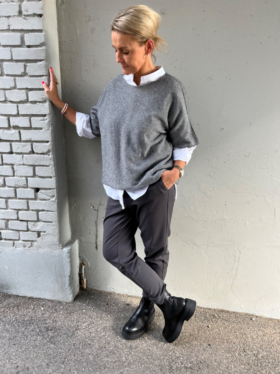 Lisa slim pant - Magnet