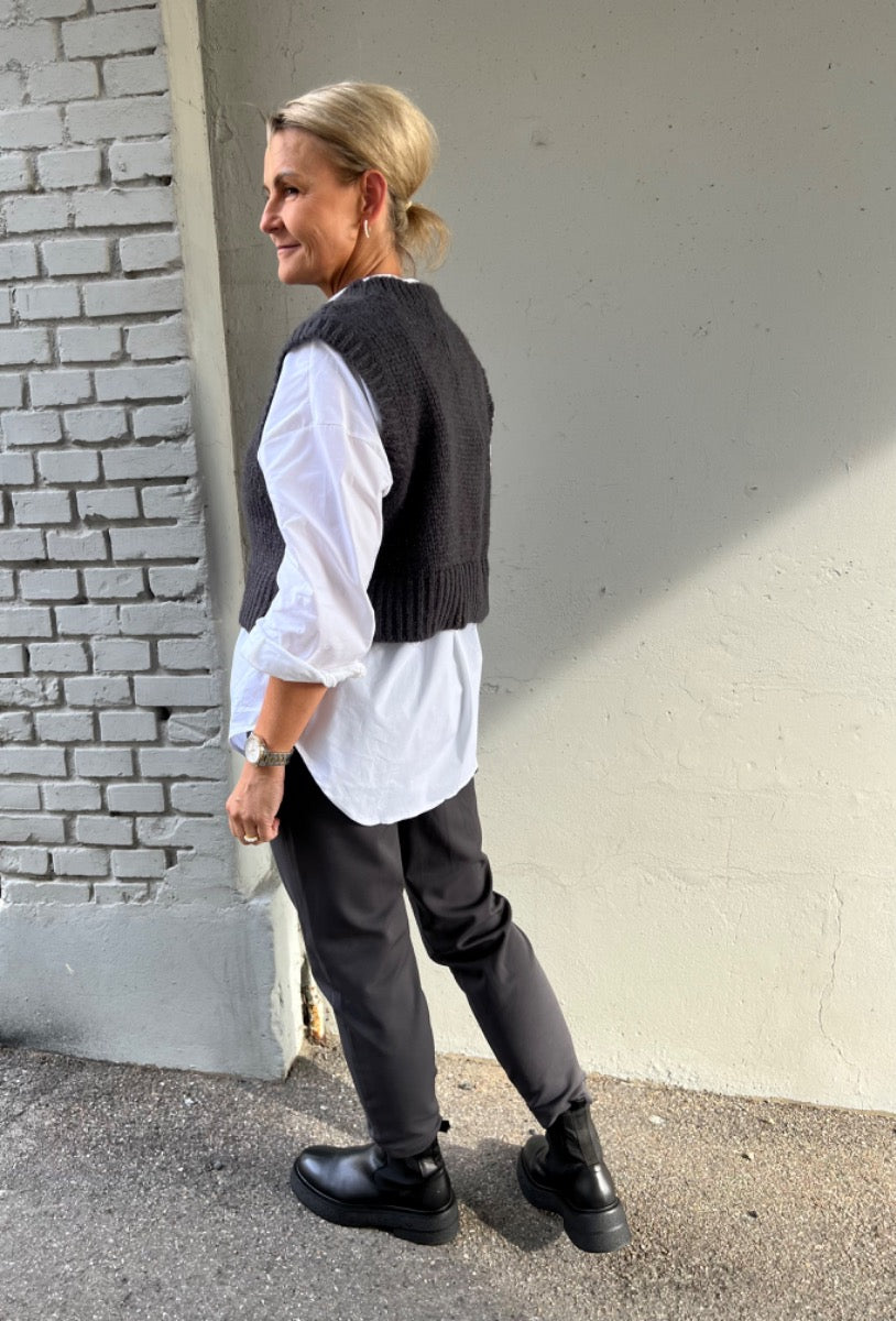 Lisa slim pant - Magnet