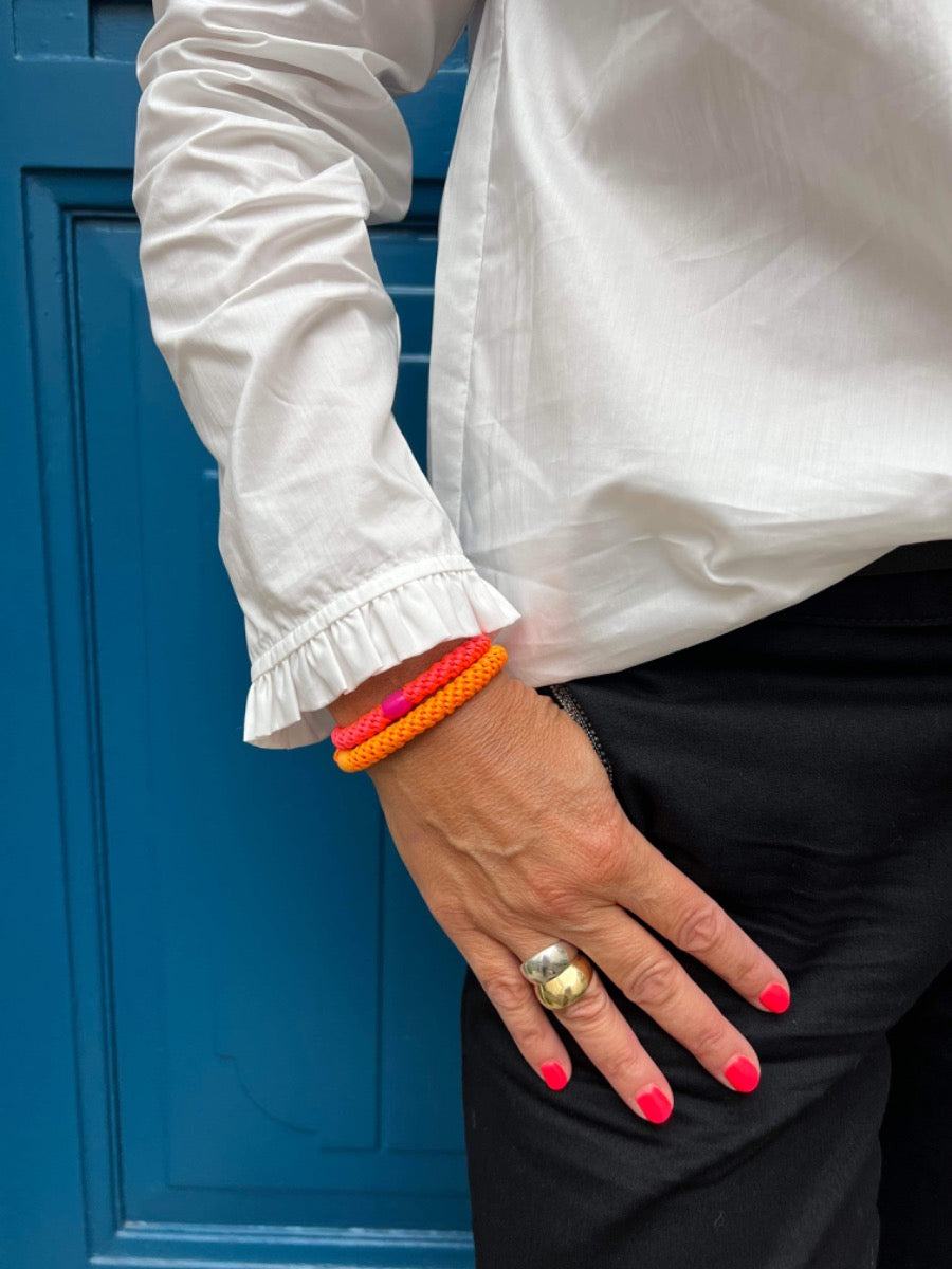 Antoinette knappskjorta våren gardenia