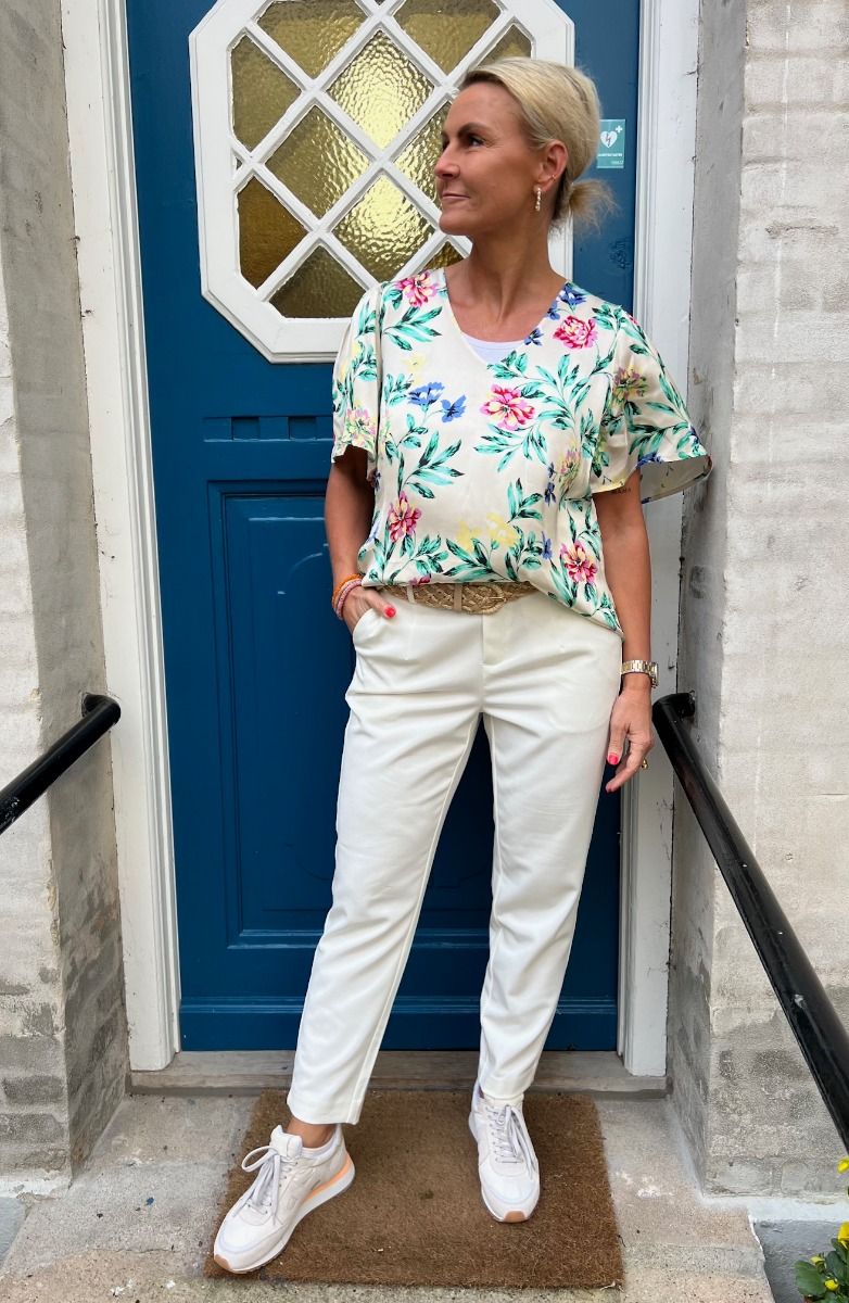 Lisa slim pant cloud dancer