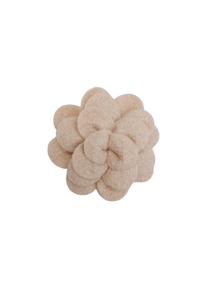 Kita 2 i 1 stor blombrosch beige