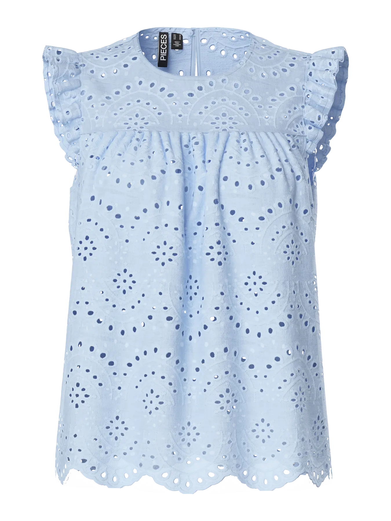 Wild top kashmirblå