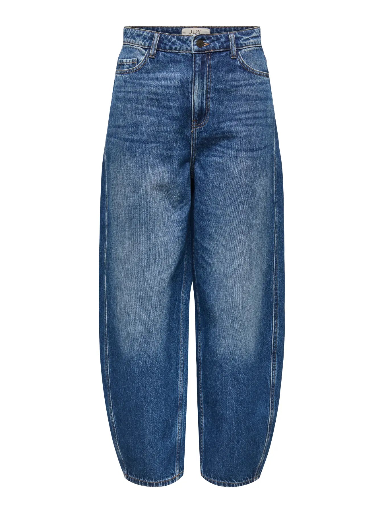 JDYSUSIA MW BARREL - Medium Blue Denim