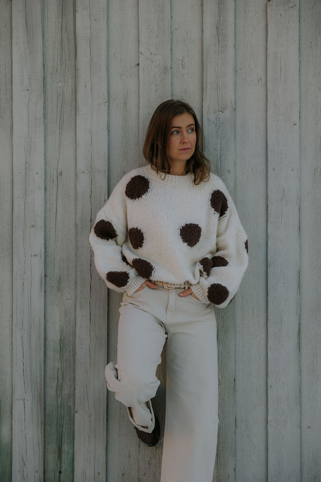 Camilia Pullover - Bruna prickar