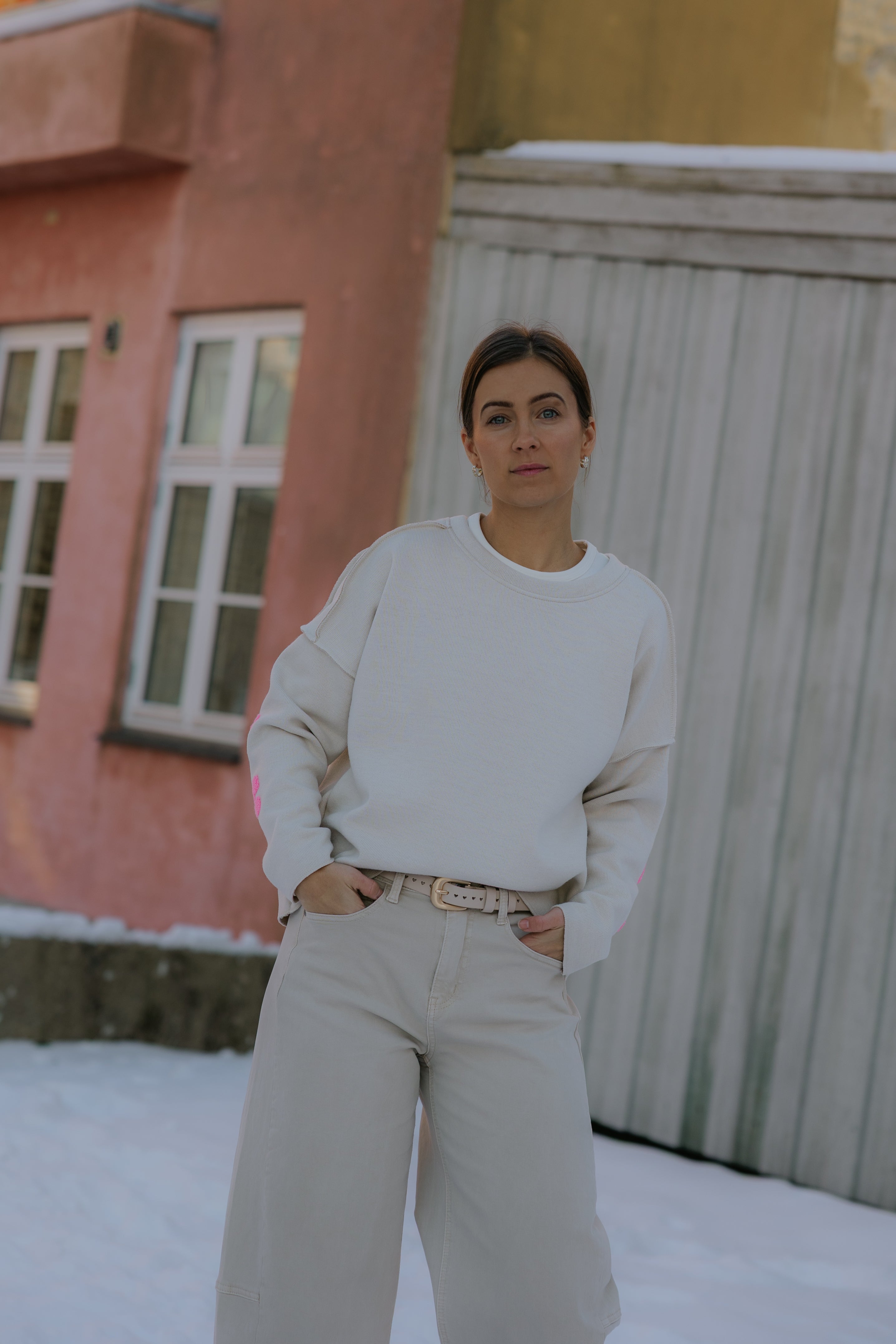 Praktiskt taget svett - Beige