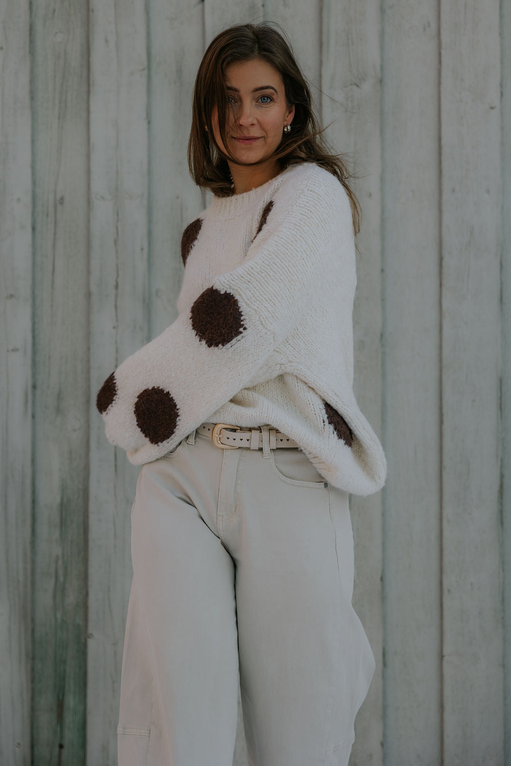 Camilia Pullover - Bruna prickar