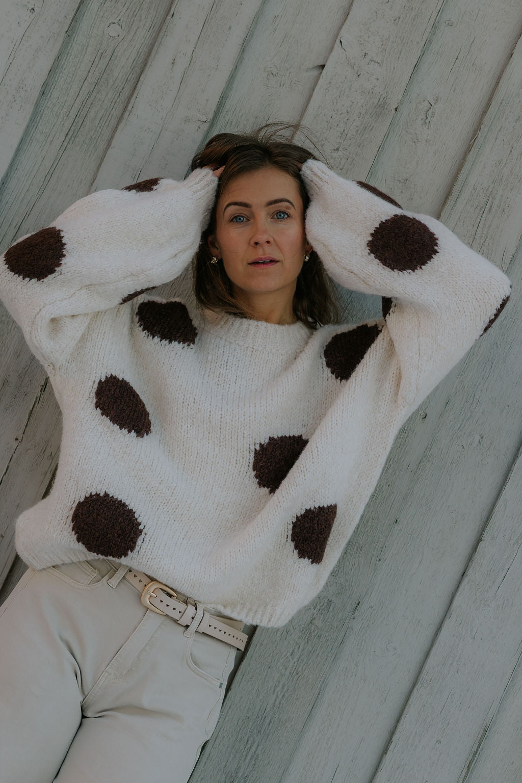 Camilia Pullover - Bruna prickar