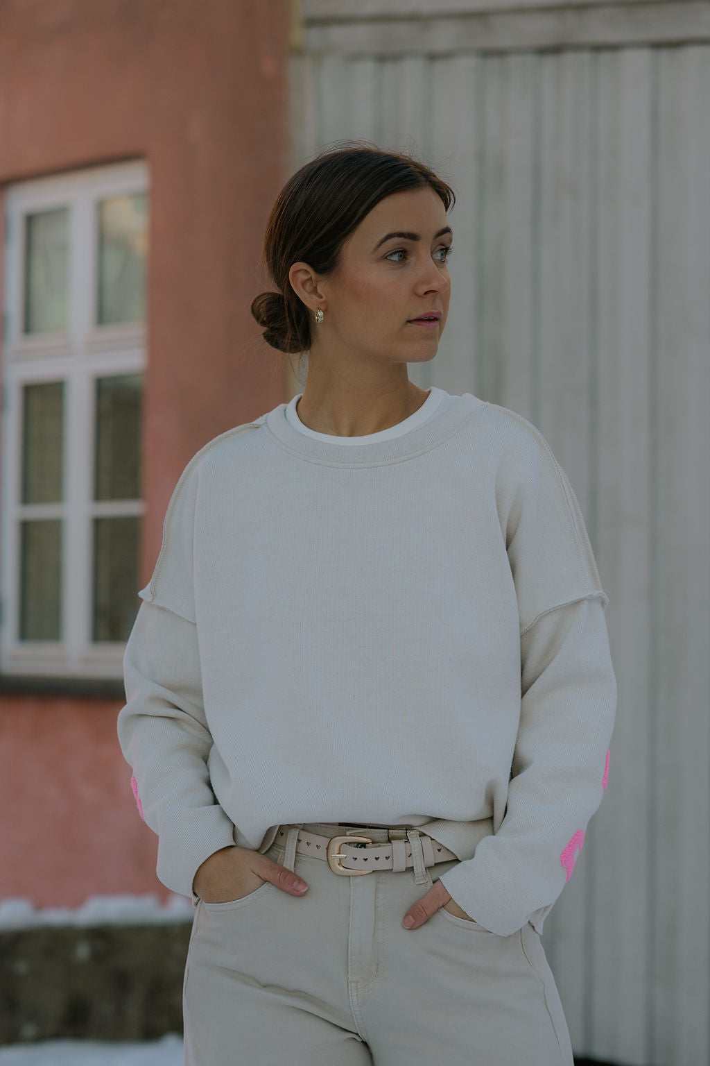 Praktiskt taget svett - Beige