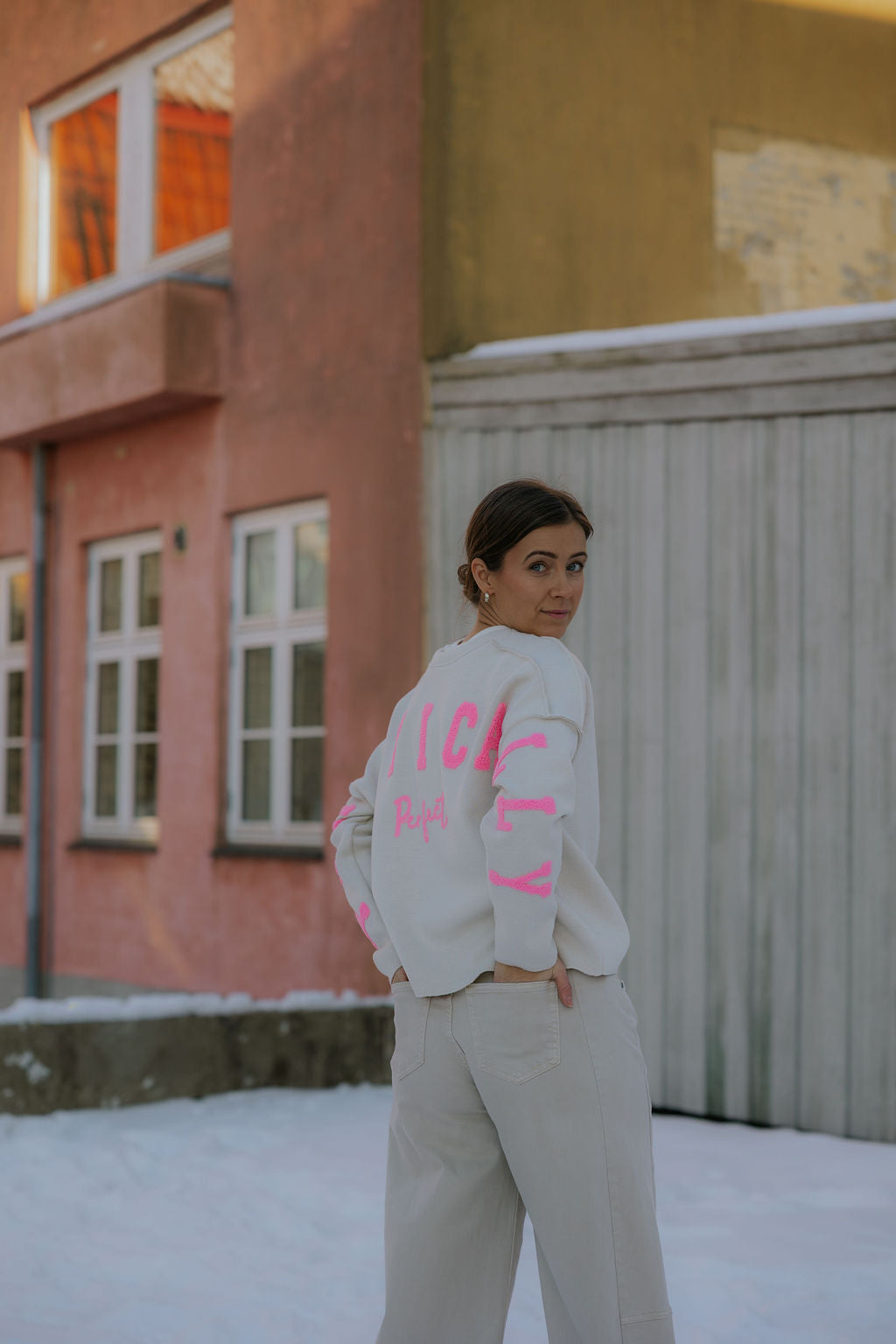 Praktiskt taget svett - Beige