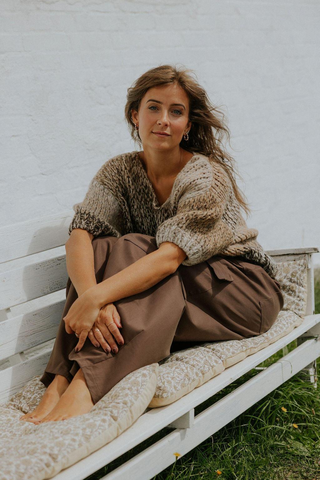 Grace Pullover - Brown