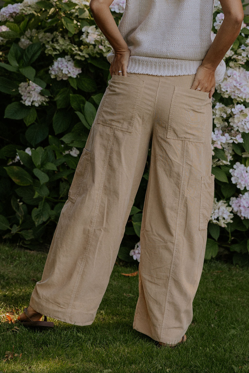 Corduroy Pants - Beige