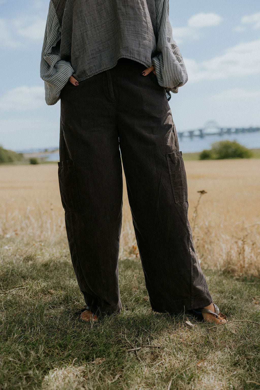 Corduroy Pants - Brown