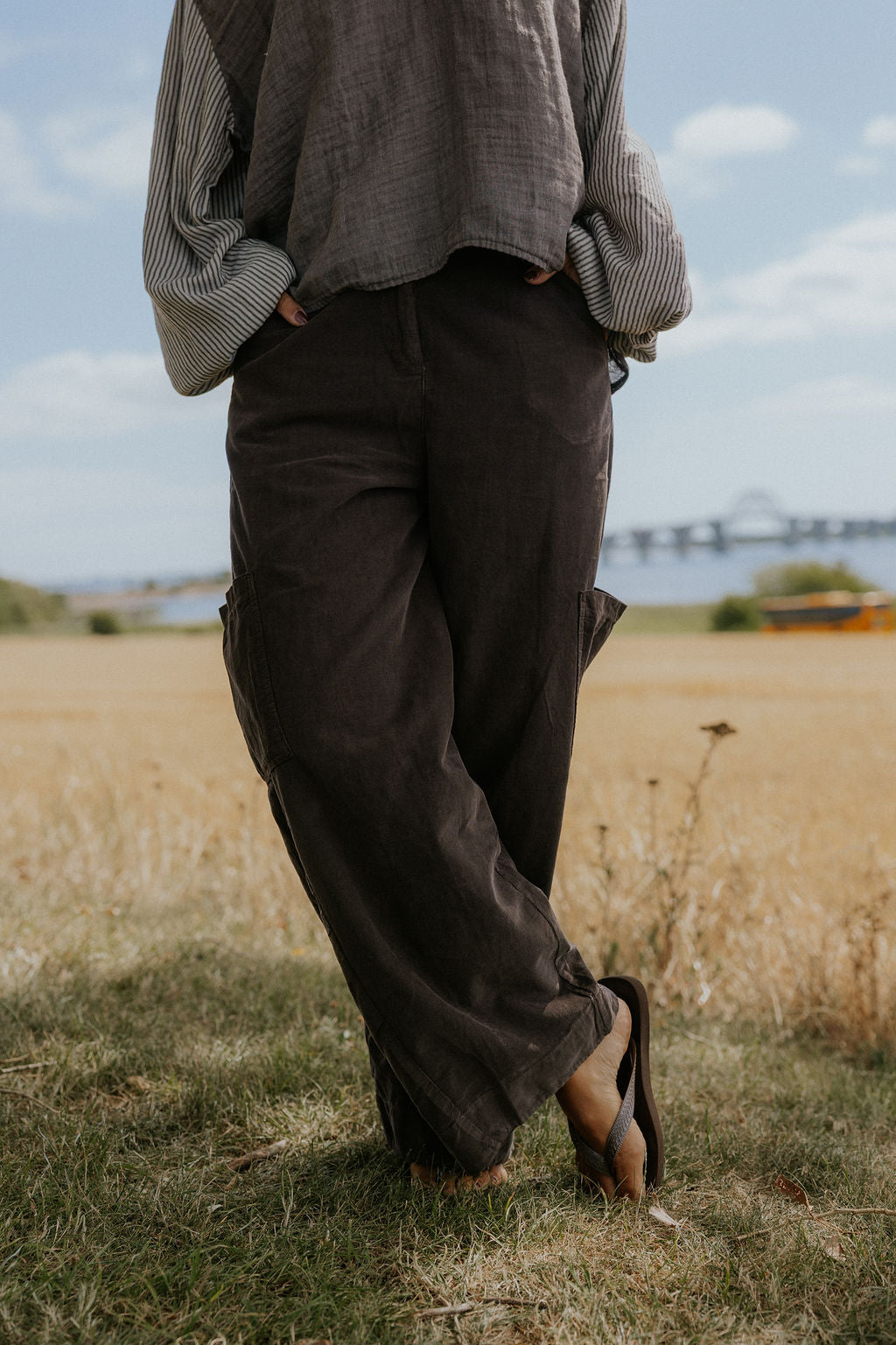 Corduroy Pants - Brown