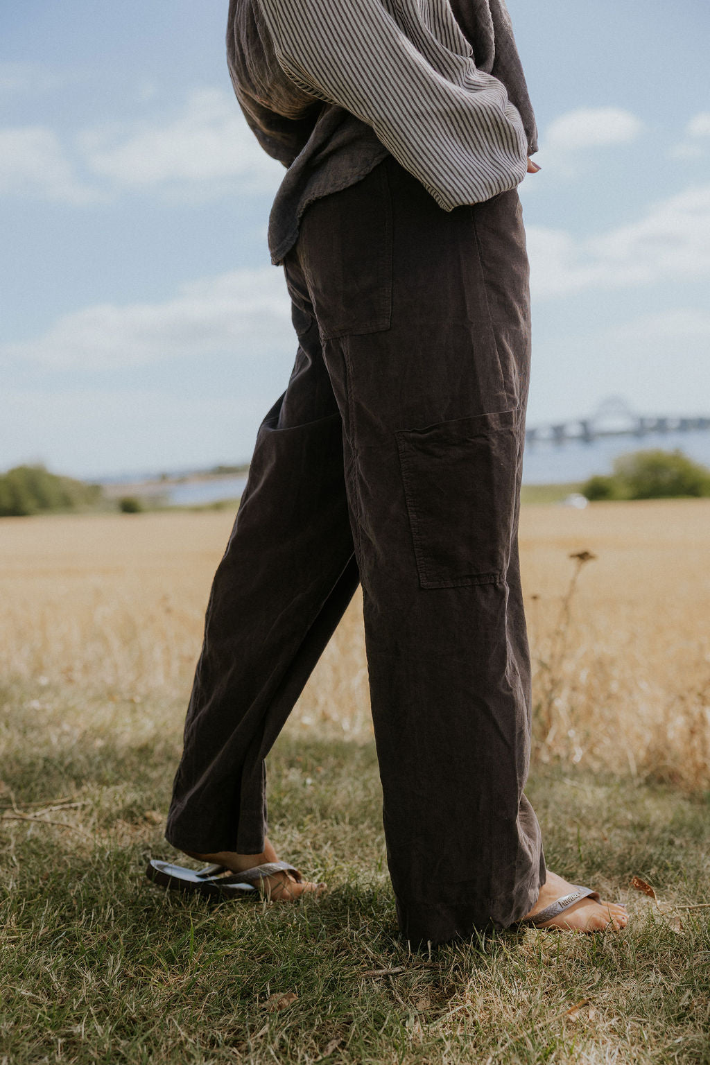 Corduroy Pants - Brown