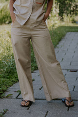 Lotte Byxor - Beige/Brun