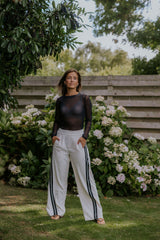 AliniCC Double Panel Pant - Bone