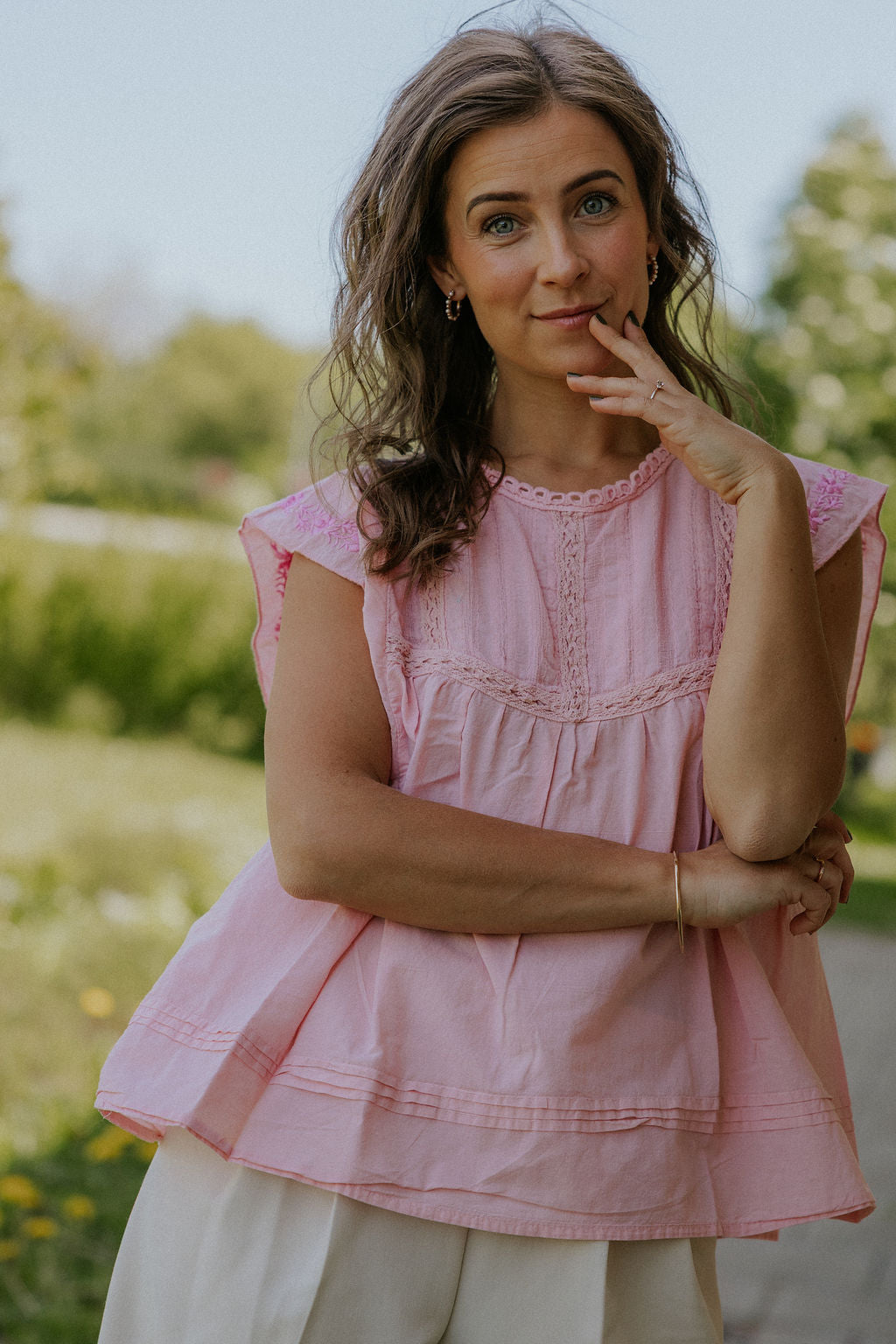 Fay Top - Rosa Cipiria
