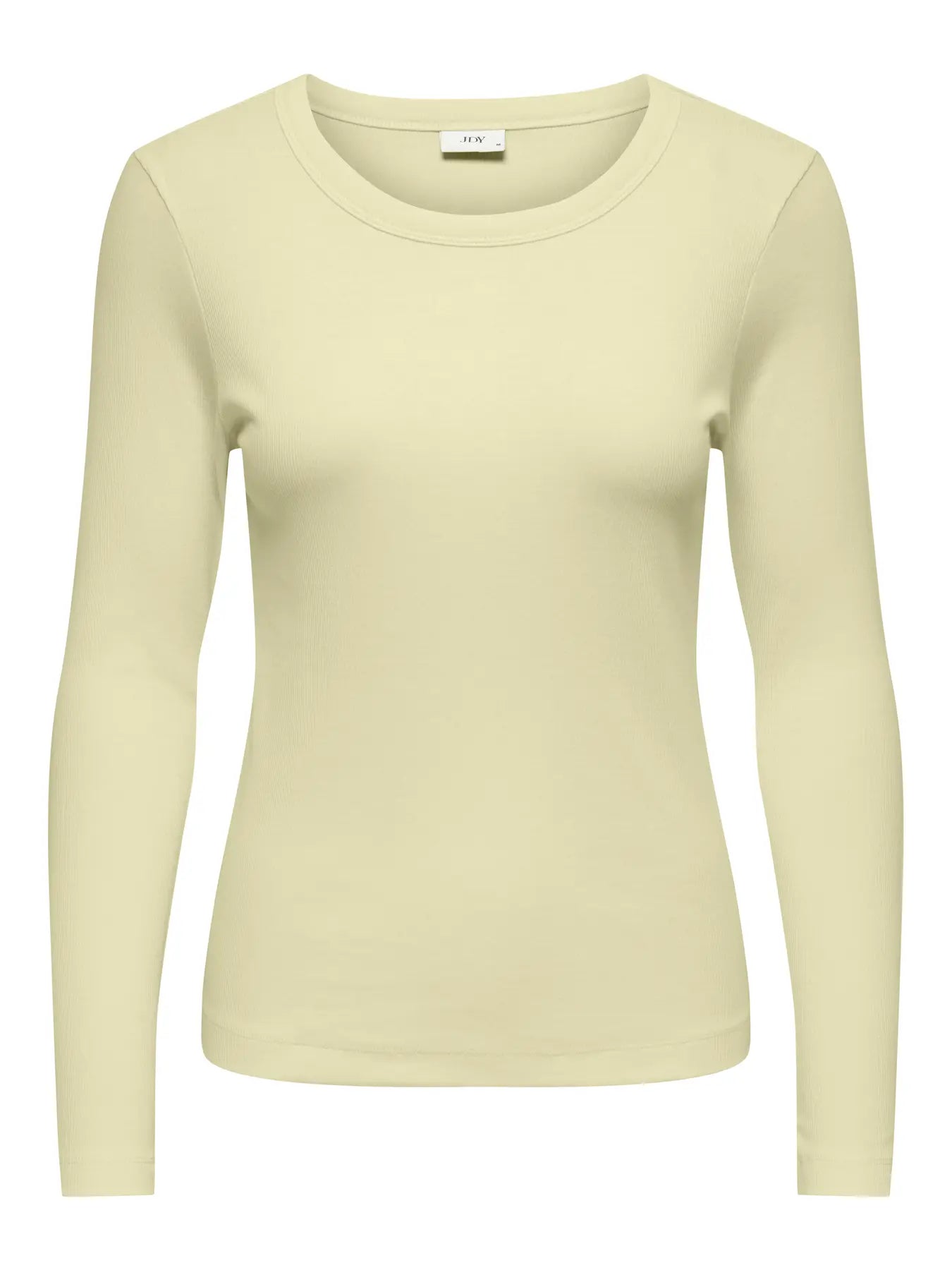 JDYLUCKY L/S O NECK NY TOP JRS Double Cream