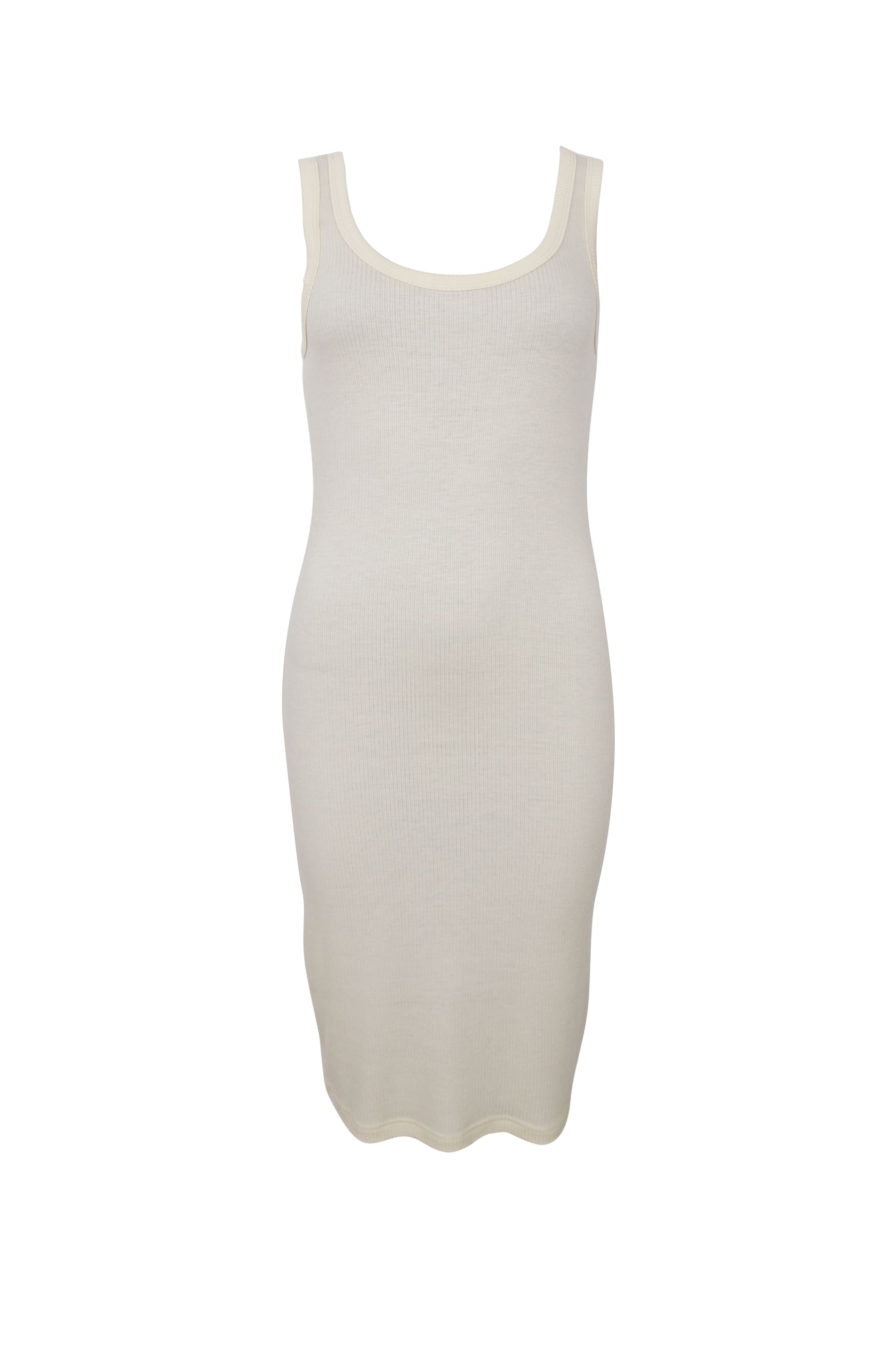 Teslipklänning benvit