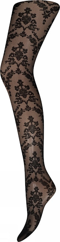 Tights blommiga 30 denier